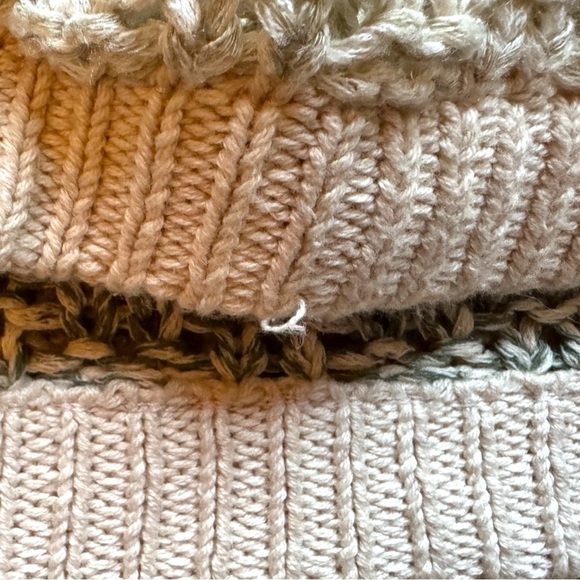 FREE PEOPLE Slubby Striped Pullover Sweater – Sea Mist – Size S - Picture 14 of 16